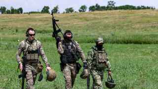 Военнослужащие ЮВО в Запорожской области