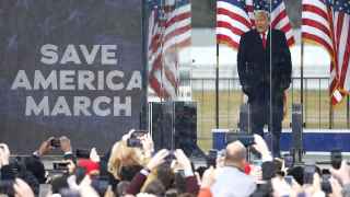 Дональд Трамп на митинге 6 января