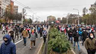 Акция протеста в Минске.