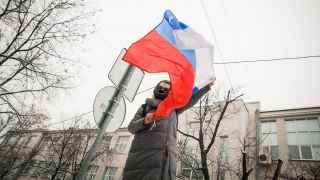 Акция протеста в Москве 31 января